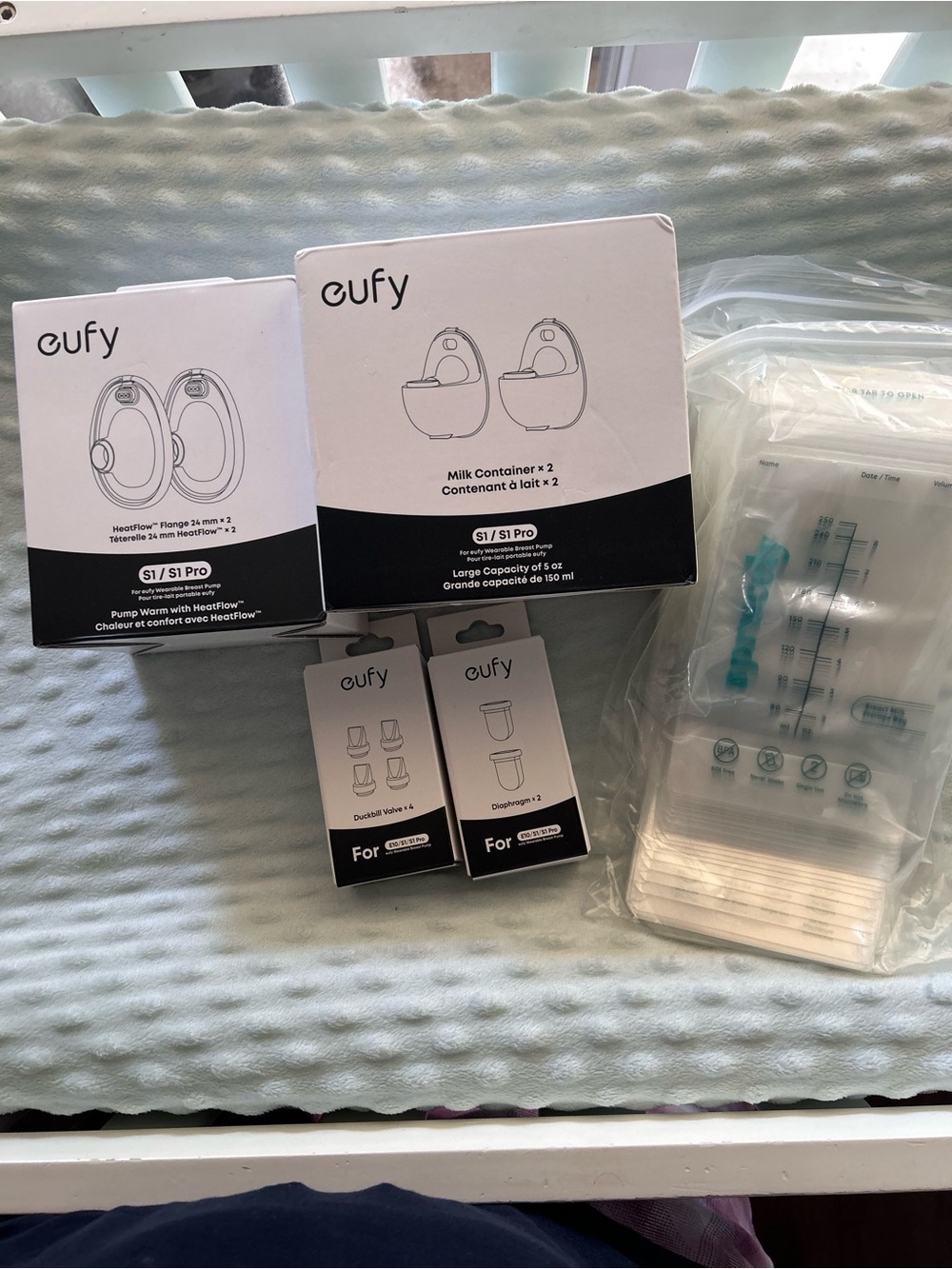 Eufy S1/S1 Pro/E20 Pump Accessories Kit with sprucely bags